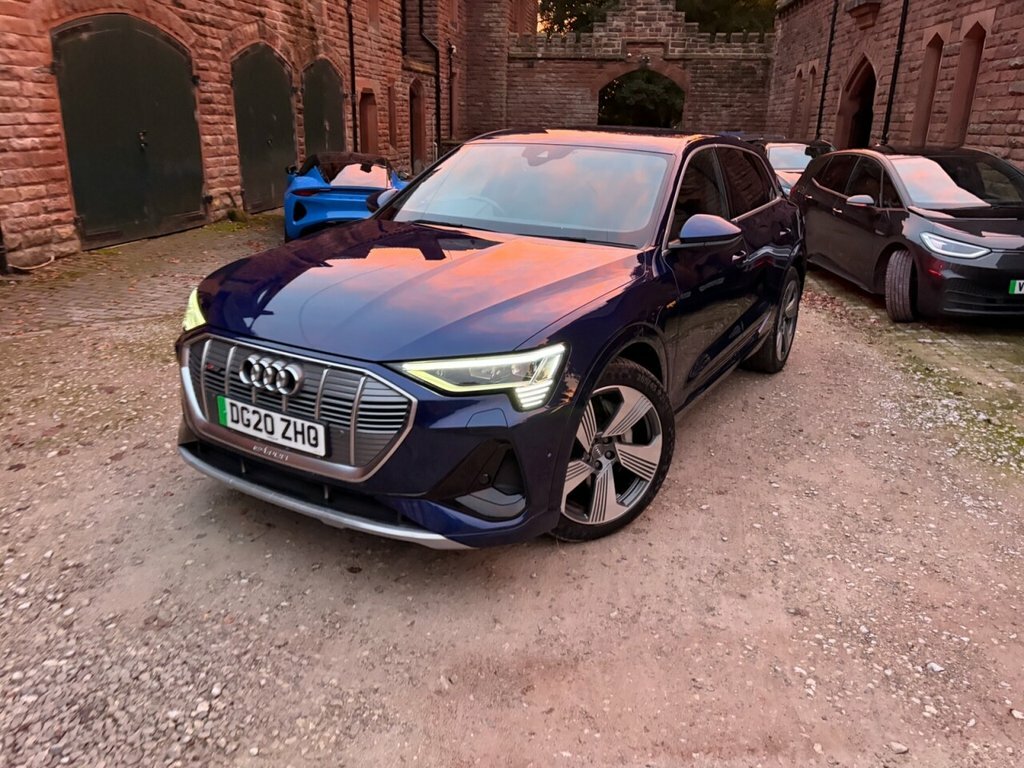 Audi E-tron 50 S Line Suv Quattro 71.2Kwh 3 Blue