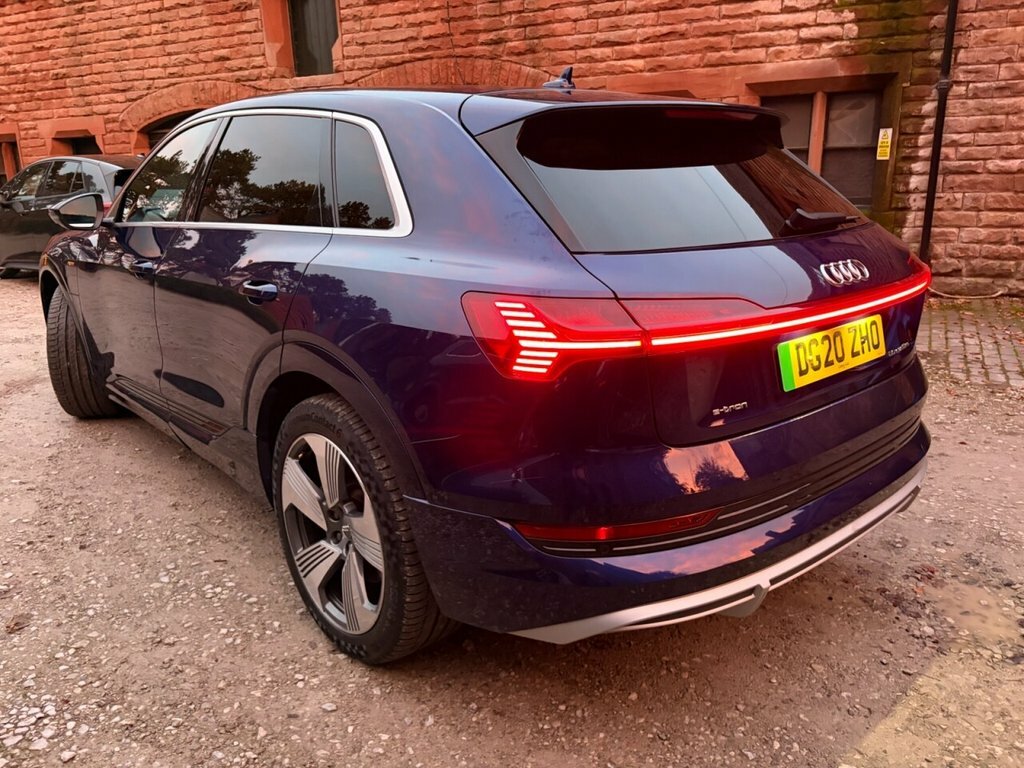 Audi E-tron 50 S Line Suv Quattro 71.2Kwh 3 Blue #5