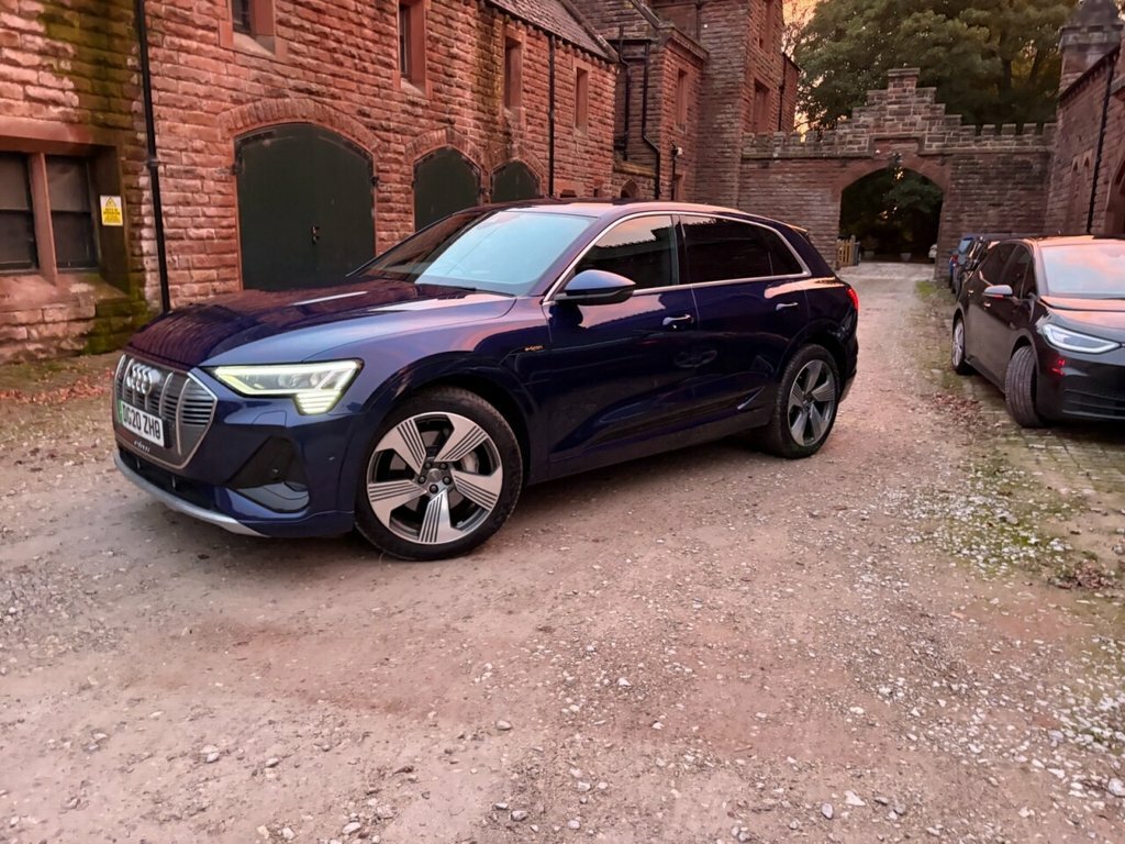 Audi E-tron 50 S Line Suv Quattro 71.2Kwh 3 Blue #3