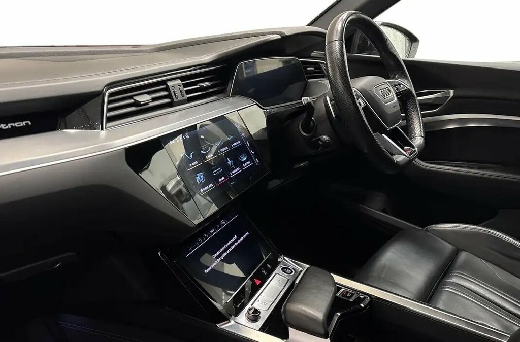 Audi E-tron 55 Black Edition Suv Quattro 95K Black #3