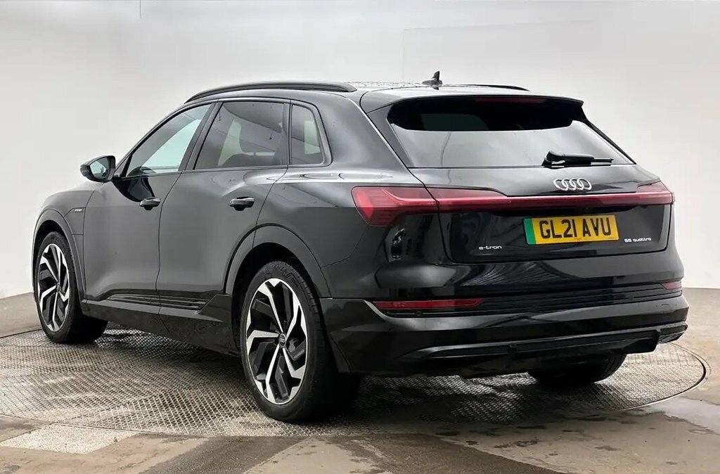 Audi E-tron 55 Black Edition Suv Quattro 95K Black #2