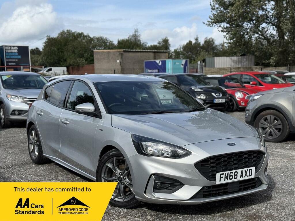 Ford Focus 1.0T Ecoboost St-line Euro 6 Ss Silver