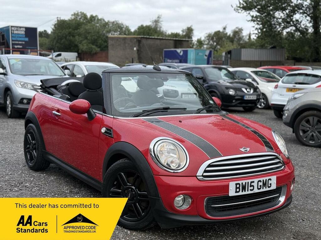 Mini Convertible 1.6 Cooper Euro 6 Ss Red
