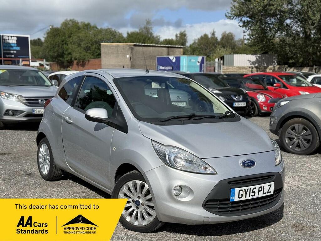 Ford KA Hatchback 1.2 Zetec Euro 5 Ss 201515 Silver