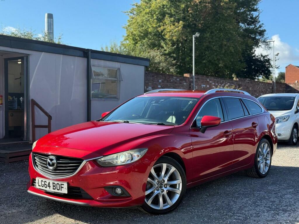 Mazda 6 2.2 Skyactiv-d Sport Nav Tourer Euro 6 Ss Red #3