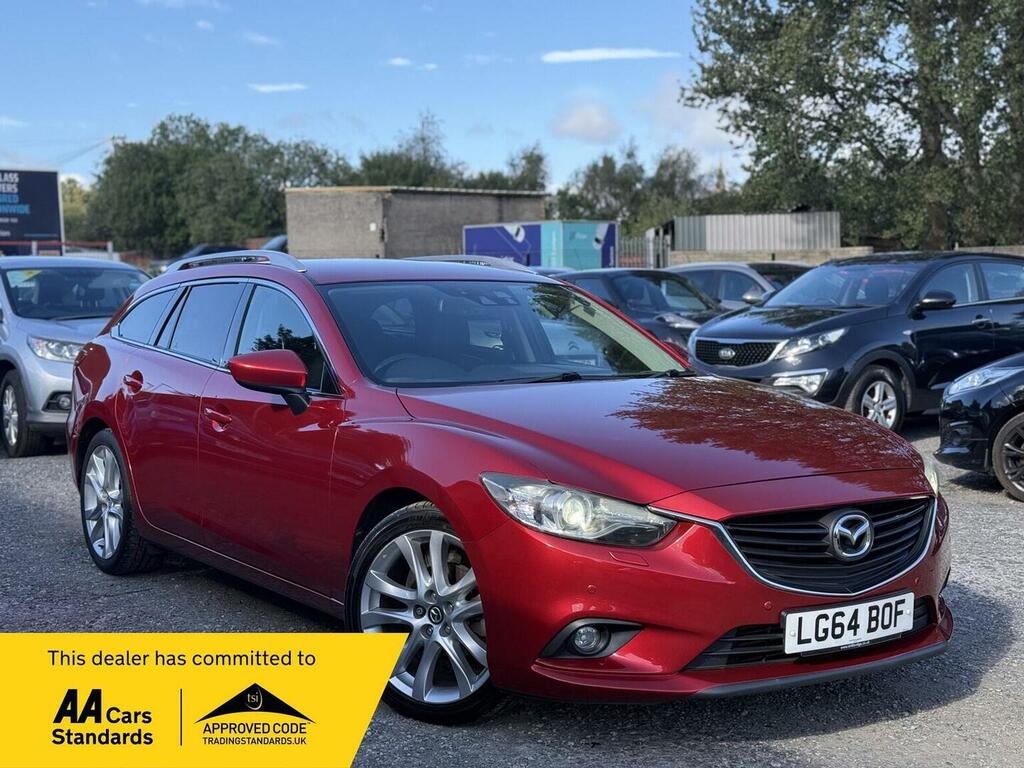 Mazda 6 2.2 Skyactiv-d Sport Nav Tourer Euro 6 Ss Red