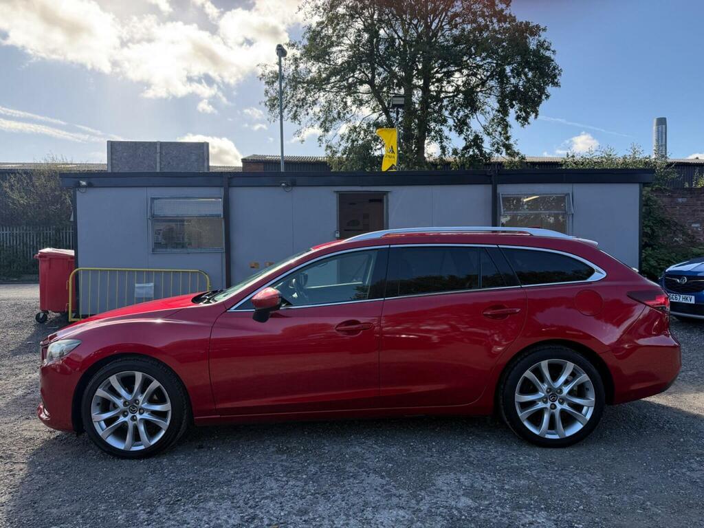 Mazda 6 2.2 Skyactiv-d Sport Nav Tourer Euro 6 Ss Red #4