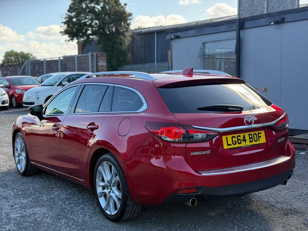 Mazda 6 2.2 Skyactiv-d Sport Nav Tourer Euro 6 Ss Red #5