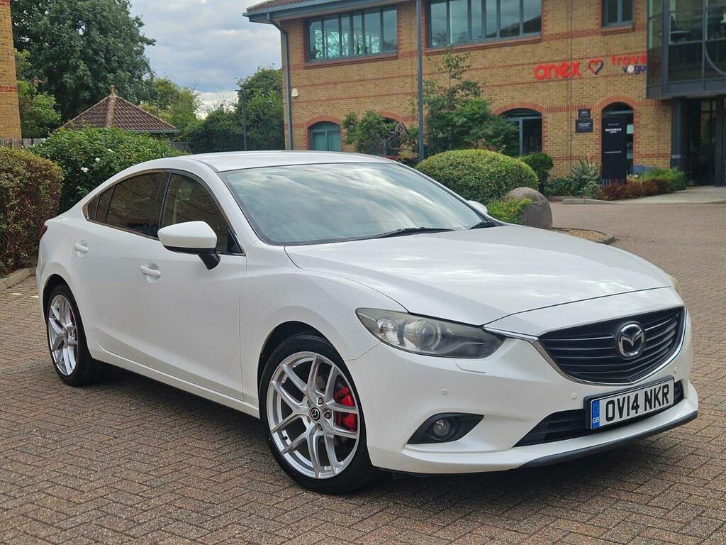 Mazda 6 Saloon 2.0 Skyactiv-g Sport Nav Euro 5 Ss White