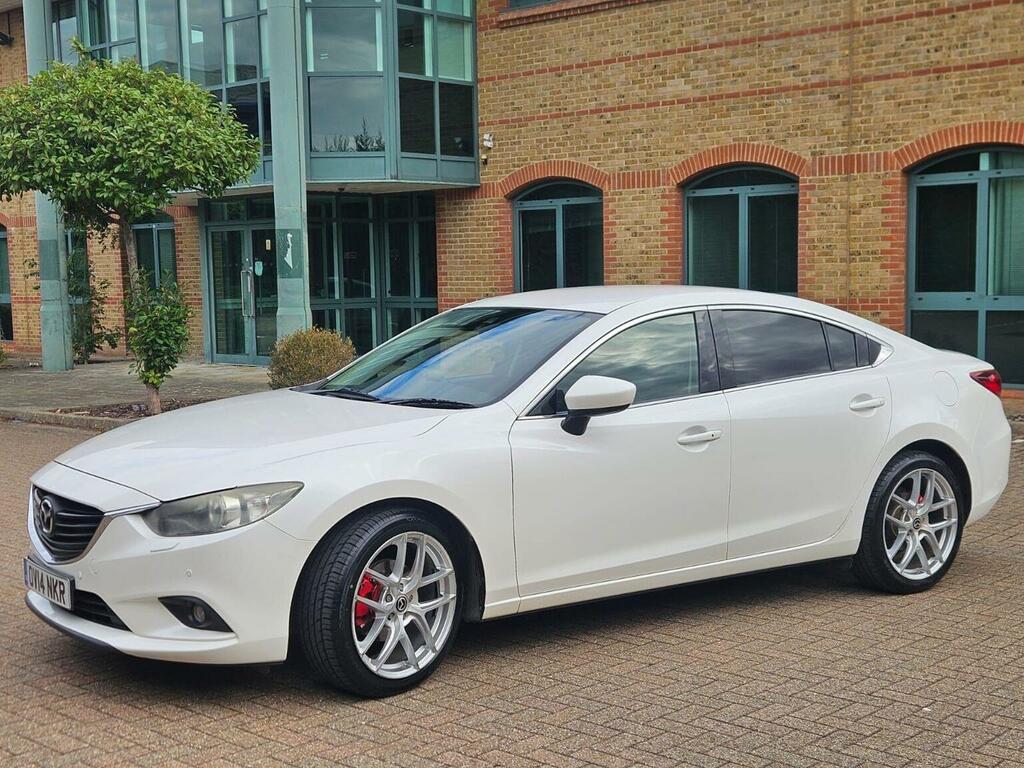 Mazda 6 Saloon 2.0 Skyactiv-g Sport Nav Euro 5 Ss White #3