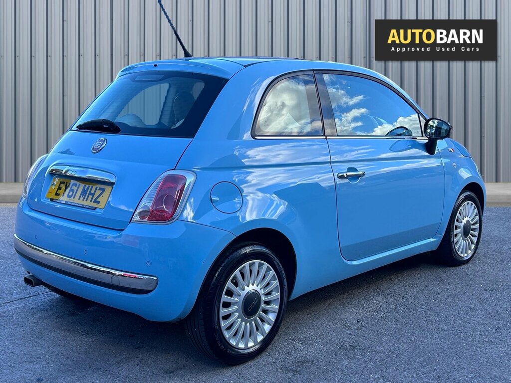 Fiat 500 1.2L Lounge White #8