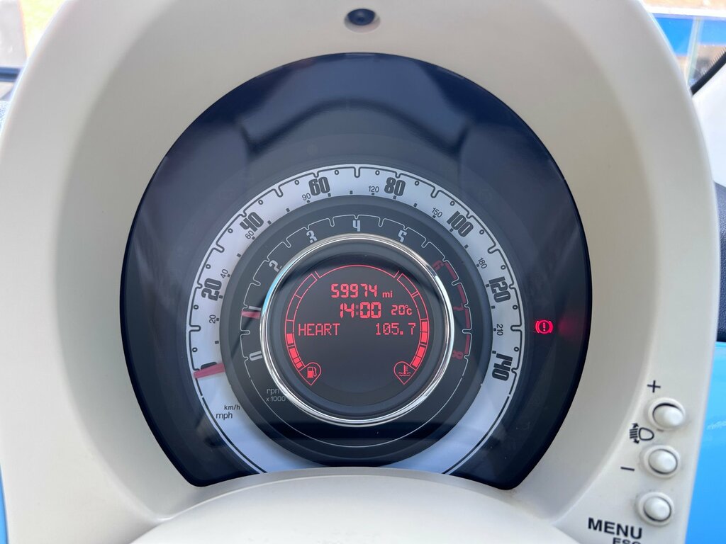 Fiat 500 1.2L Lounge White #13