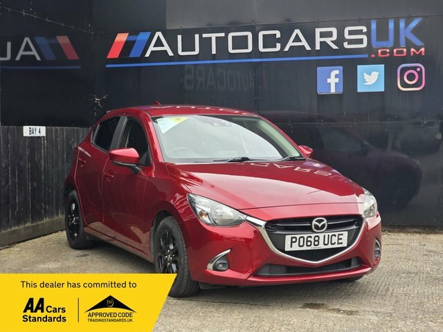 Mazda 2 1.5 Skyactiv-g Sport Nav Hatchback Aut Red