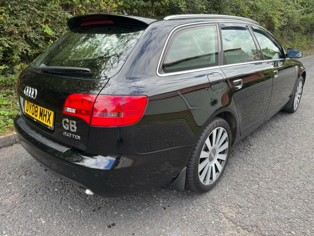 Audi A6 Avant Estate 2.0 Tdi S Line 2008 Black #4