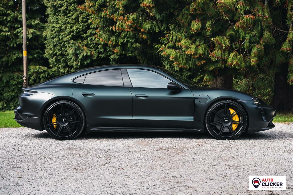 Porsche Taycan Performance Plus 93.4Kwh Turbo S Saloon Electr Green #3