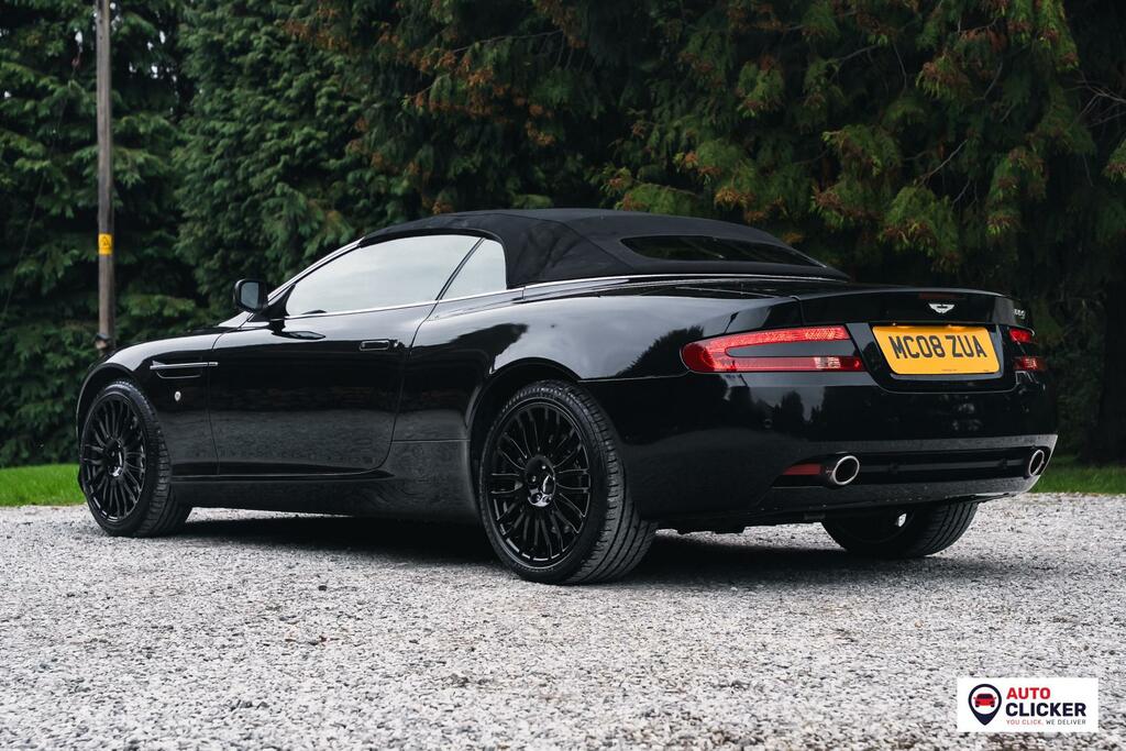 Aston Martin DB9 6.0 V12 Volante T-tronicii Euro 4 470 Black #4