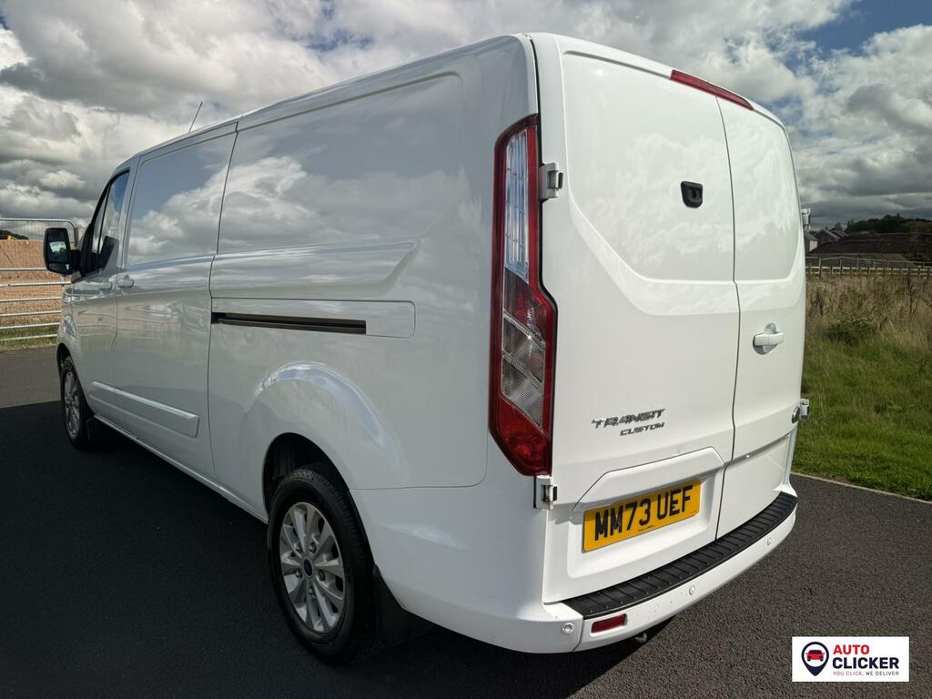 Ford Transit Custom Limited White #3