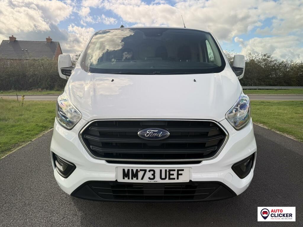 Ford Transit Custom 2.0 300 Ecoblue Limited Panel Van Manua MM73UEF White #2
