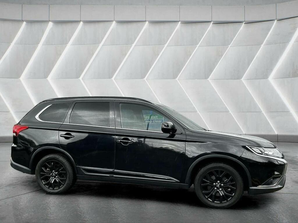 Mitsubishi Outlander Suv 2.0 Mivec Black Cvt 4Wd Euro 6 Ss 2019 Black #6