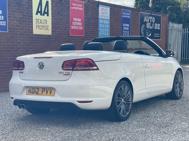Volkswagen EOS 2.0 Tdi Bluemotion Tech Sport Cabriolet Euro 5 S White #7