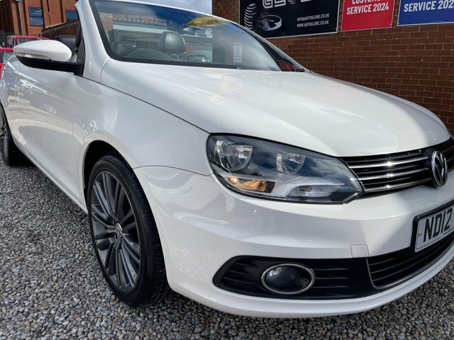 Volkswagen EOS 2.0 Tdi Bluemotion Tech Sport Cabriolet Euro 5 S White #67
