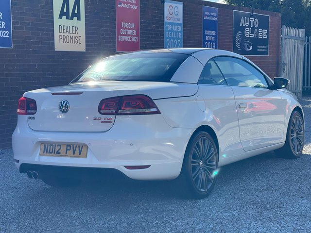 Volkswagen EOS 2.0 Tdi Bluemotion Tech Sport Cabriolet Euro 5 S White #8