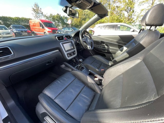 Volkswagen EOS 2.0 Tdi Bluemotion Tech Sport Cabriolet Euro 5 S White #12