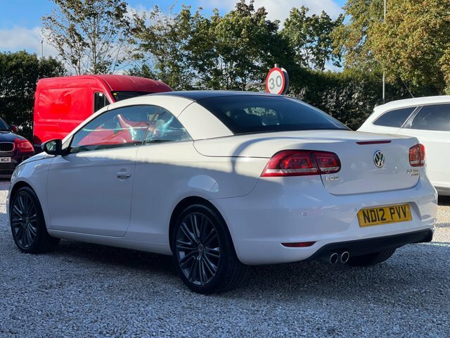 Volkswagen EOS 2.0 Tdi Bluemotion Tech Sport Cabriolet Euro 5 S White #6