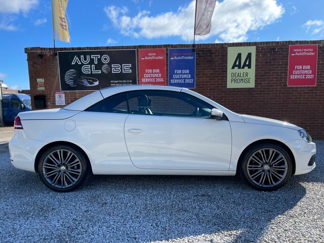 Volkswagen EOS 2.0 Tdi Bluemotion Tech Sport Cabriolet Euro 5 S White #20