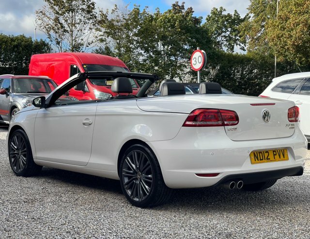 Volkswagen EOS 2.0 Tdi Bluemotion Tech Sport Cabriolet Euro 5 S White #5