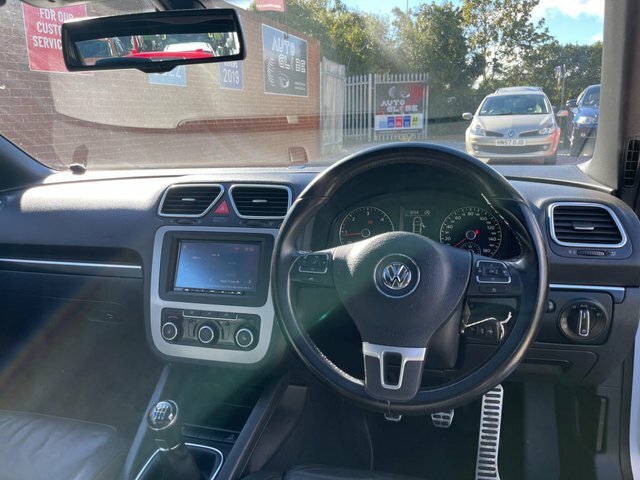 Volkswagen EOS 2.0 Tdi Bluemotion Tech Sport Cabriolet Euro 5 S White #10