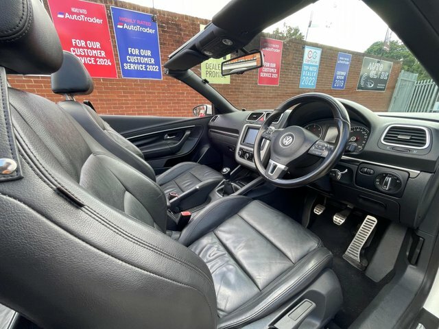 Volkswagen EOS 2.0 Tdi Bluemotion Tech Sport Cabriolet Euro 5 S White #9