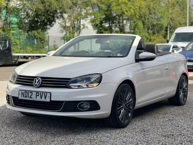 Volkswagen EOS 2.0 Tdi Bluemotion Tech Sport Cabriolet Euro 5 S White #3