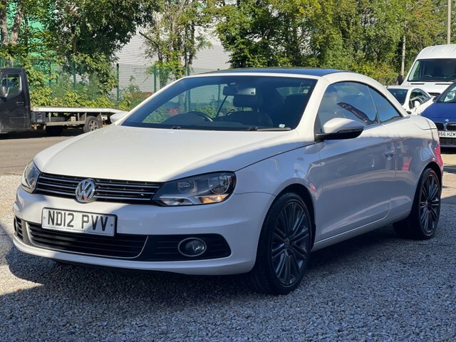 Volkswagen EOS 2.0 Tdi Bluemotion Tech Sport Cabriolet Euro 5 S White #4