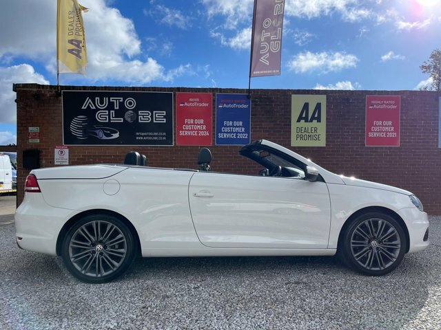 Volkswagen EOS 2.0 Tdi Bluemotion Tech Sport Cabriolet Euro 5 S White #19
