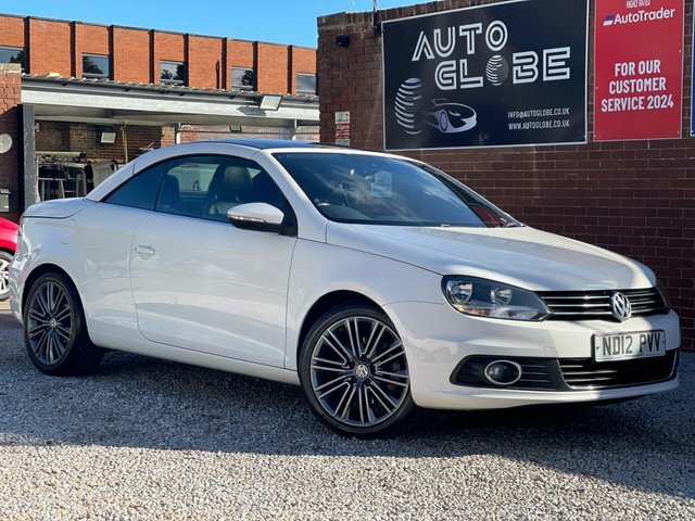 Volkswagen EOS 2.0 Tdi Bluemotion Tech Sport Cabriolet Euro 5 S White #2
