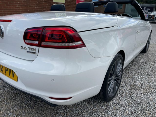 Volkswagen EOS 2.0 Tdi Bluemotion Tech Sport Cabriolet Euro 5 S White #64
