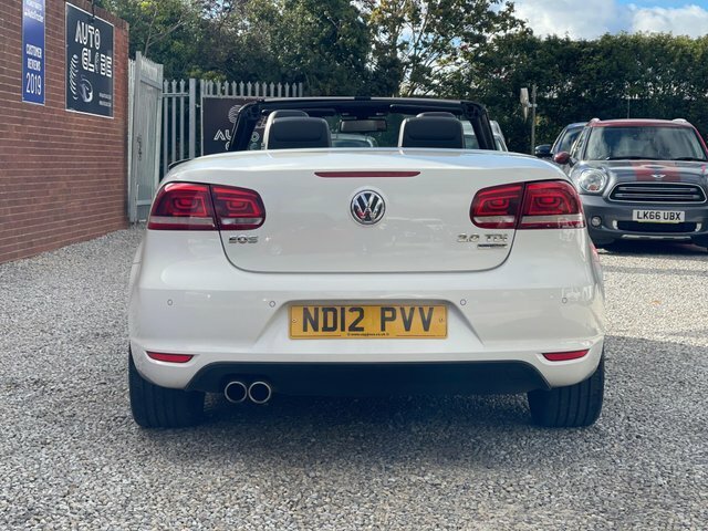 Volkswagen EOS 2.0 Tdi Bluemotion Tech Sport Cabriolet Euro 5 S White #16