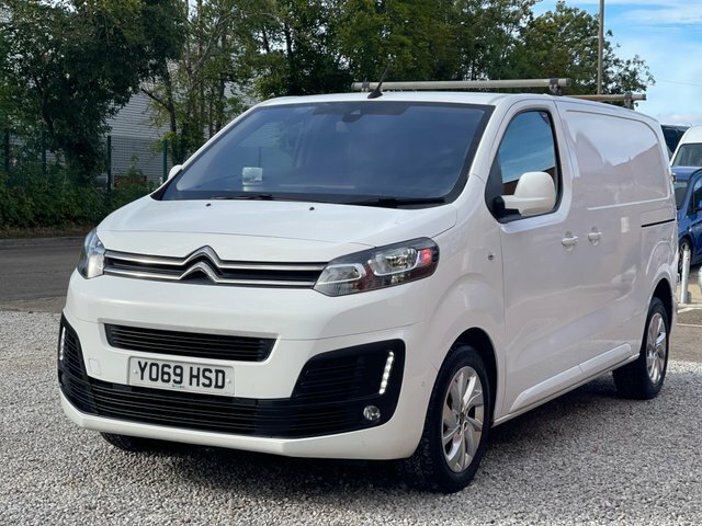 Citroen Dispatch Bluehdi 1400Driver M YO69HSD White #2