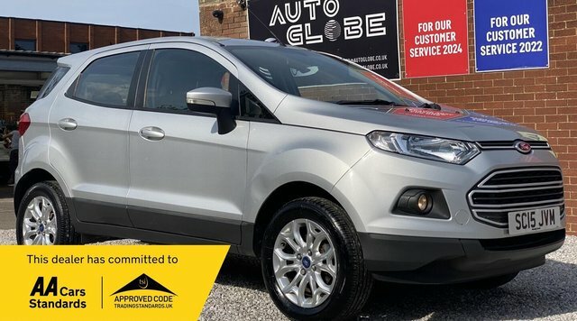 Ford Ecosport Ecoboost Zetec 2Wd Euro Silver