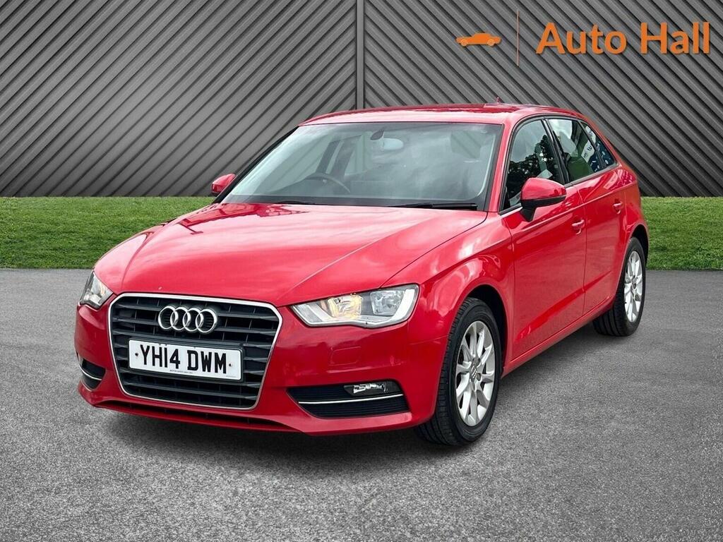 Audi A3 1.6 Tdi Se Sportback Euro 5 Ss 2014 Red #3