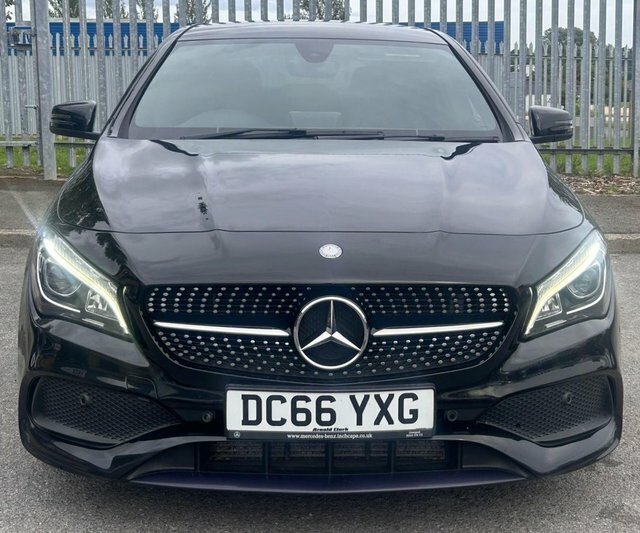 Mercedes-Benz CLA Class Cla180 Amg Line Coupe White #8