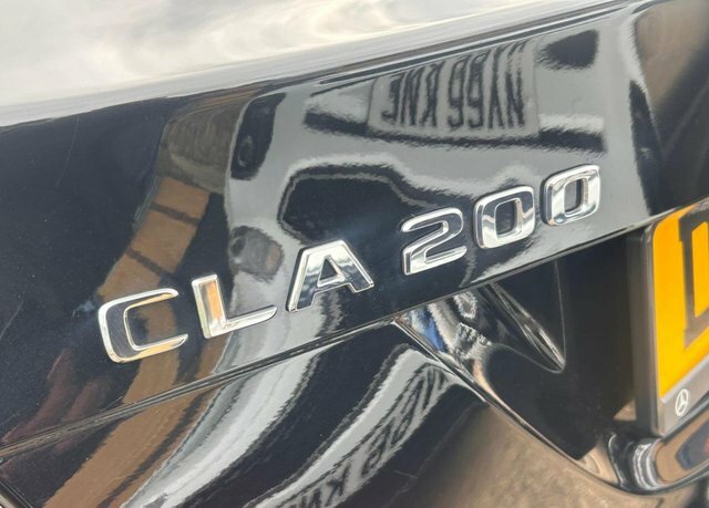 Mercedes-Benz CLA Class Cla180 Amg Line Coupe White #17
