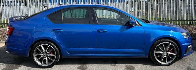 Skoda Octavia 2.0 Tdi Vrs Hatchback Euro 6 S Blue #4