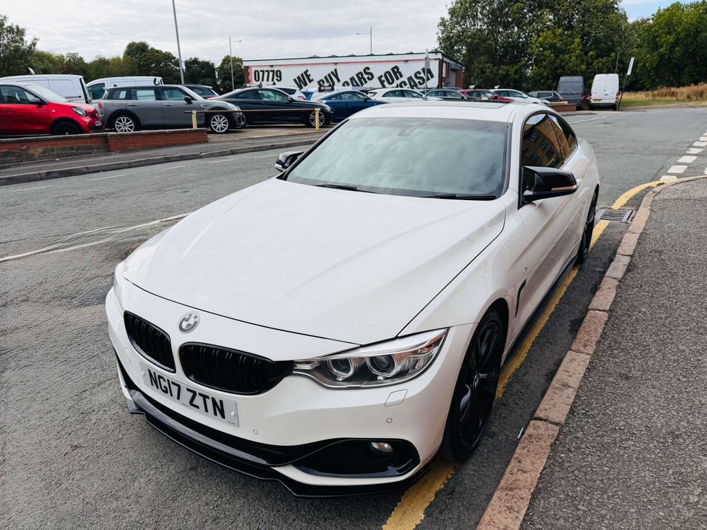 BMW 4 Series Sport Auto White #5