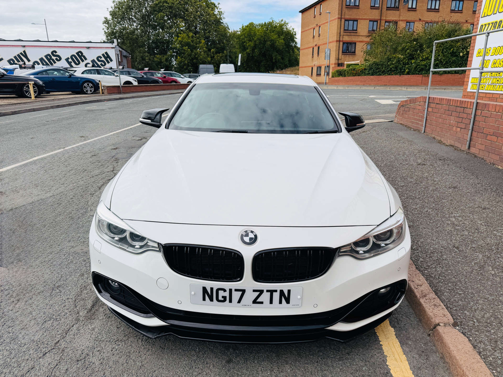 BMW 4 Series Sport Auto White #4