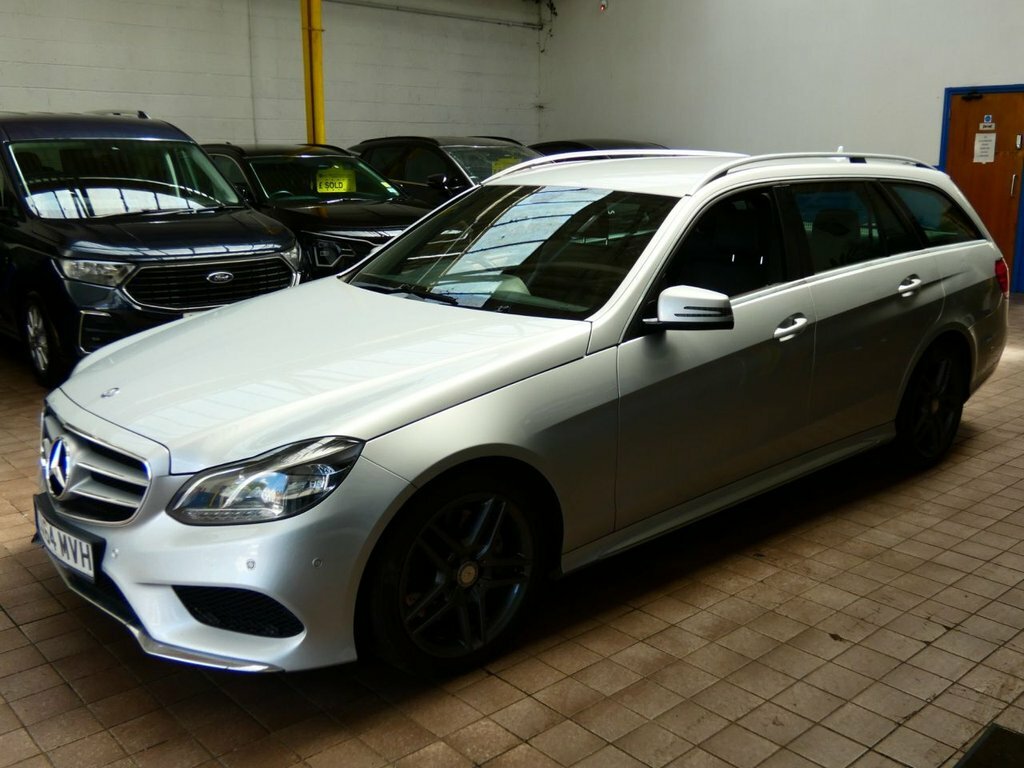 Mercedes-Benz E Class 3L Amg Sport Silver #5