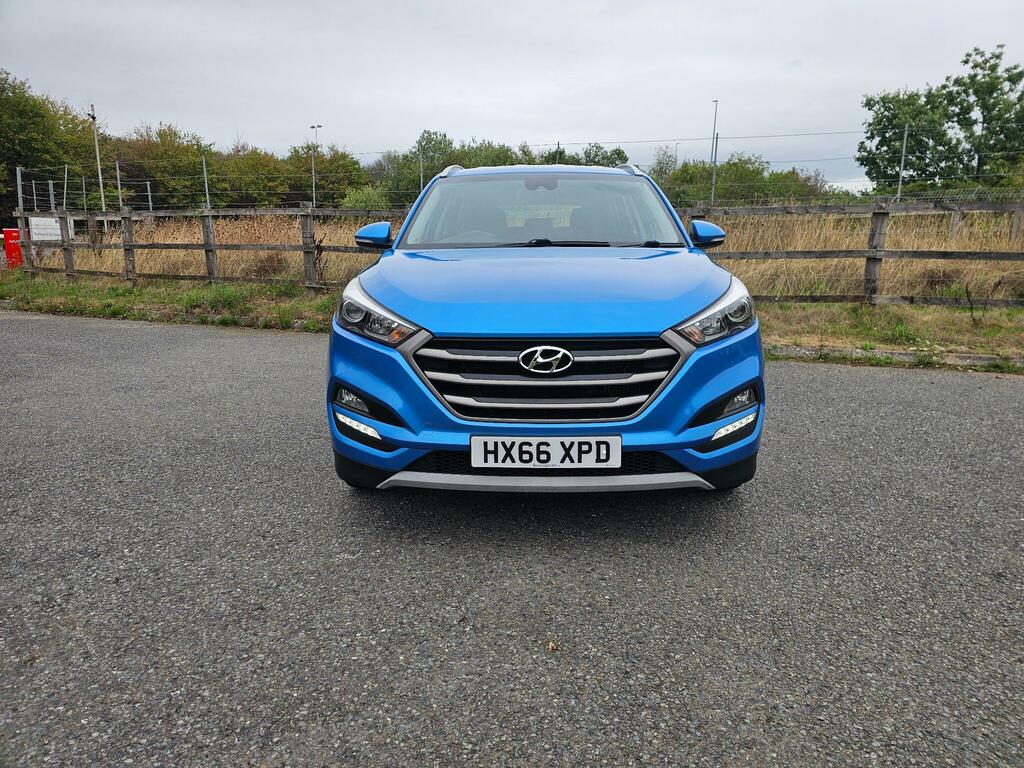 Hyundai Tucson 2.0 Crdi Se Nav 4Wd Euro 6 Blue #2