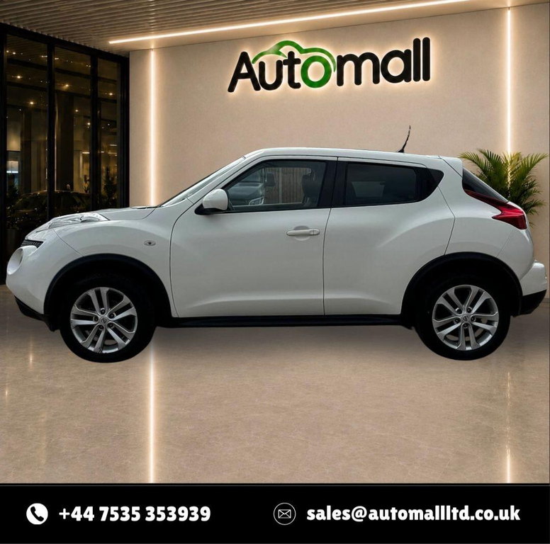 Nissan Juke 1.6 Acenta Cvt Euro 5 White #4