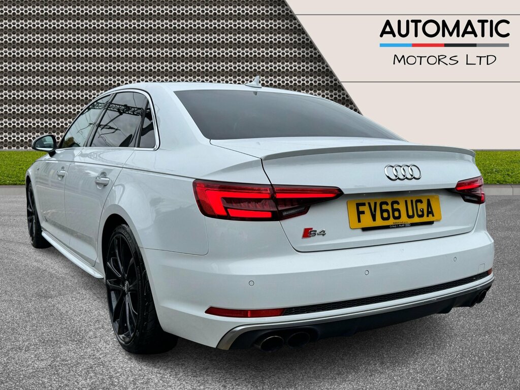 Audi S4 3.0 Tfsi V6 Saloon Tiptronic Quattro Eu White #2
